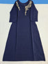 Bangalore Silk Kurtis With Neck Work