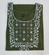 Bangalore Silk Kurtis With Mirror Neck Work