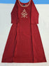 Bangalore Silk Kurtis With Neck Work
