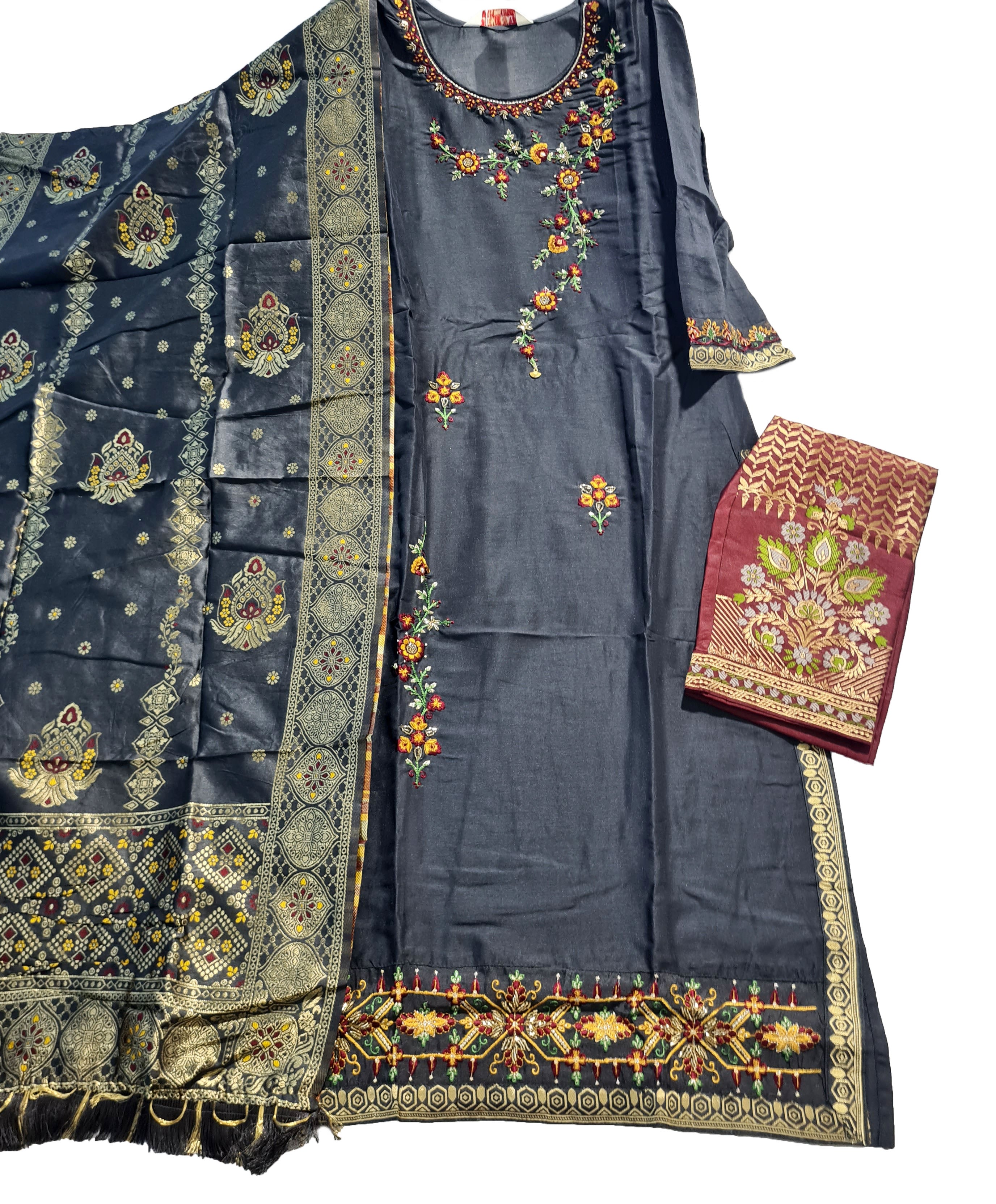 Lily & Lali Presents Meenakari VOL-3 Designer Party Wear Readymade Salwar Suits