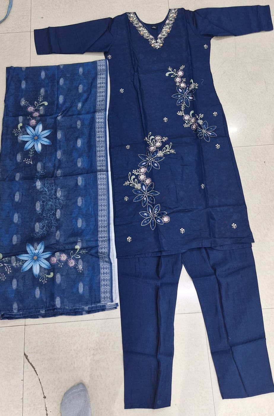 Roman Silk Kurtis With Top Bottom and Dupatta Collections