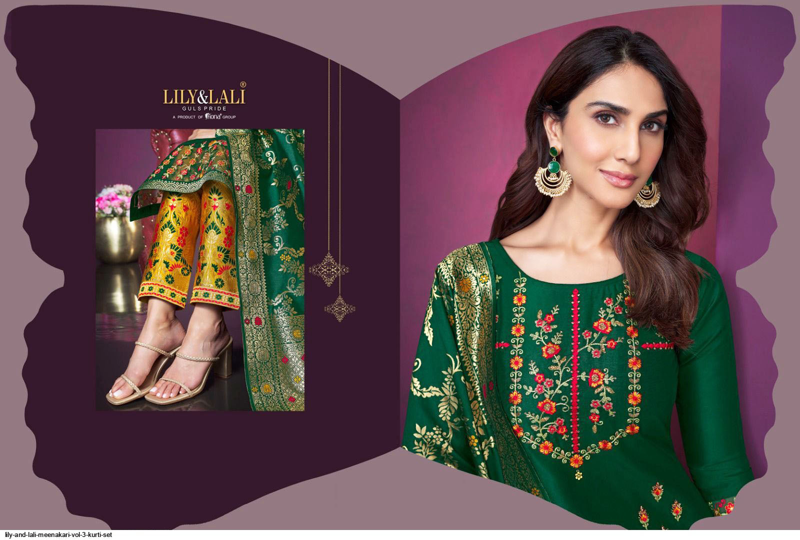 Lily & Lali Presents Meenakari VOL-3 Designer Party Wear Readymade Salwar Suits