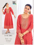 Blue Hills Presents Womaniya Pro Rayon Neck Embroidery Anarkali Gown Collections