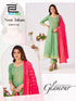 Blue Hills Presents Noor Jahan Chanderi Foil Printed Embroidery Top Bottom And Dupatta Collections