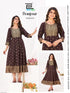 Blue Hills Presents Bonjour Rayon Fancy Anarkali Kurti With Foil Print Collections