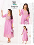 Blue Hills Presents Bonjour Rayon Fancy Anarkali Kurti With Foil Print Collections