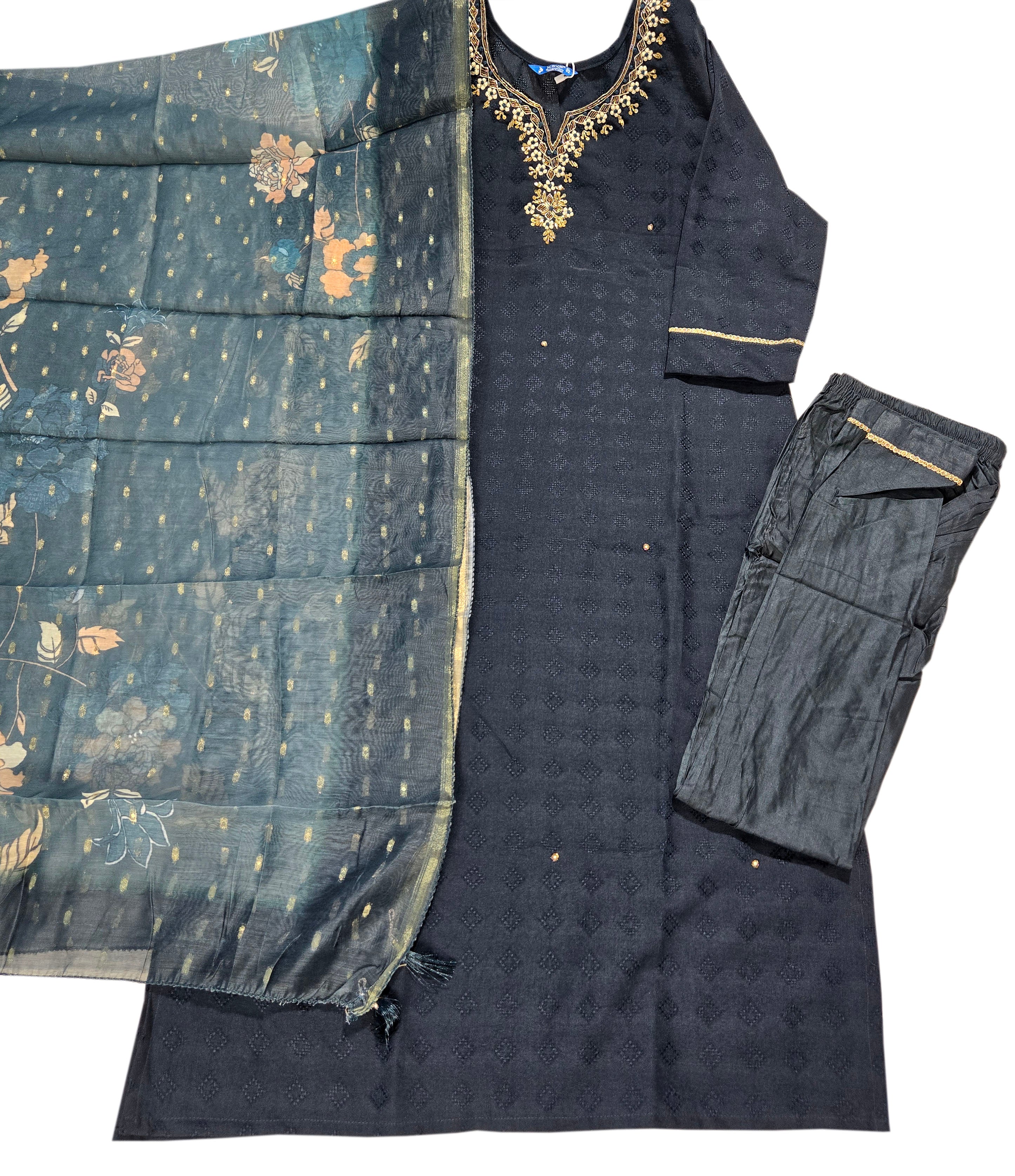 Kaya Kunti Chandelier Jacquard With Digital Printed Kurti Set Collections