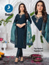 Kaya Kunti Chandelier Jacquard With Digital Printed Kurti Set Collections