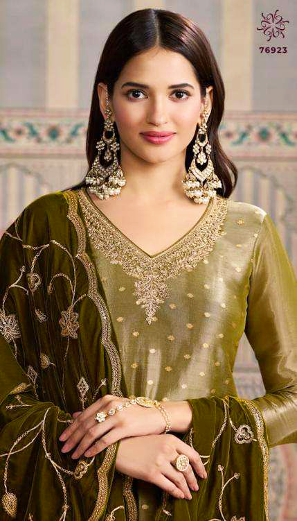 Vinay Presents Kuleesh Sarita Kanjivaram Silk Jacquard 3Pcs Salwar Suit Collections