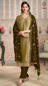 Vinay Presents Kuleesh Sarita Kanjivaram Silk Jacquard 3Pcs Salwar Suit Collections