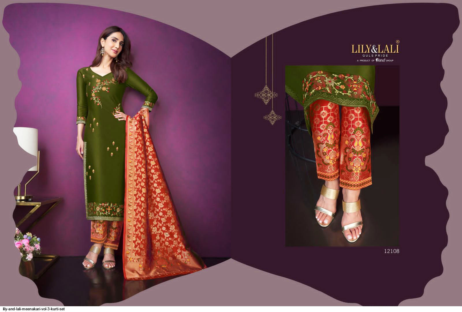 Lily & Lali Presents Meenakari VOL-3 Designer Party Wear Readymade Salwar Suits