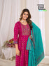 Blue Hills Presents Ritu Special VOL-9 Rayon Anarkali Style Readymade Big Size Gown With Dupatta Collections