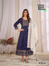 Blue Hills Presents Ritu Special VOL-9 Rayon Anarkali Style Readymade Big Size Gown With Dupatta Collections