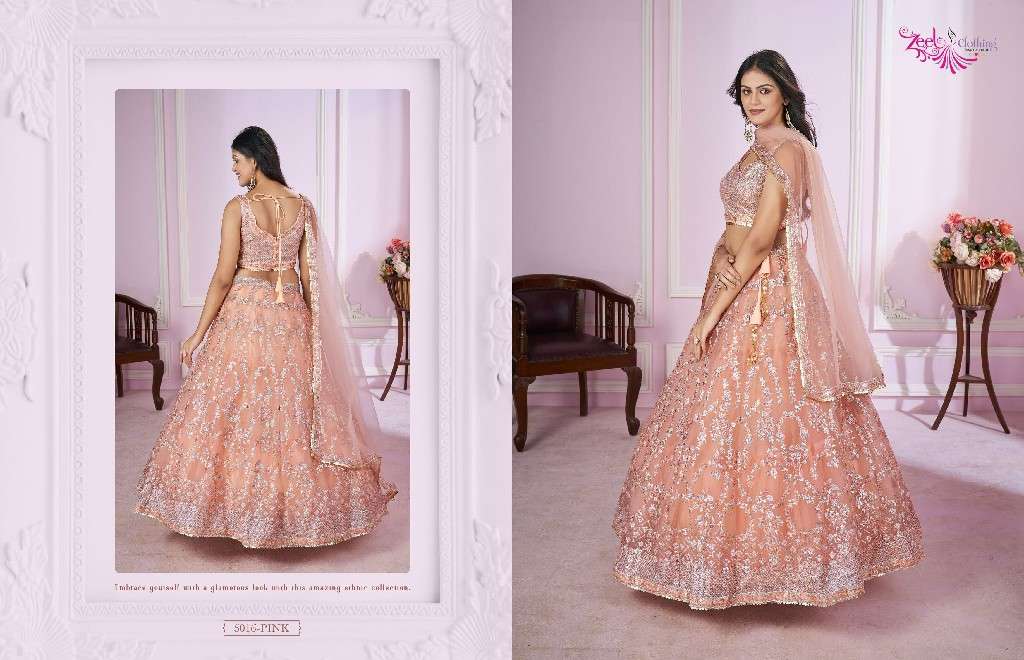 Zeel Clothing Presents Vamika Designer Lehengas Choli Collections