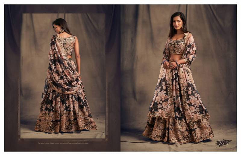Zeel Clothing Presents VOL-2 Organza Designer Lehenga Choli Collections