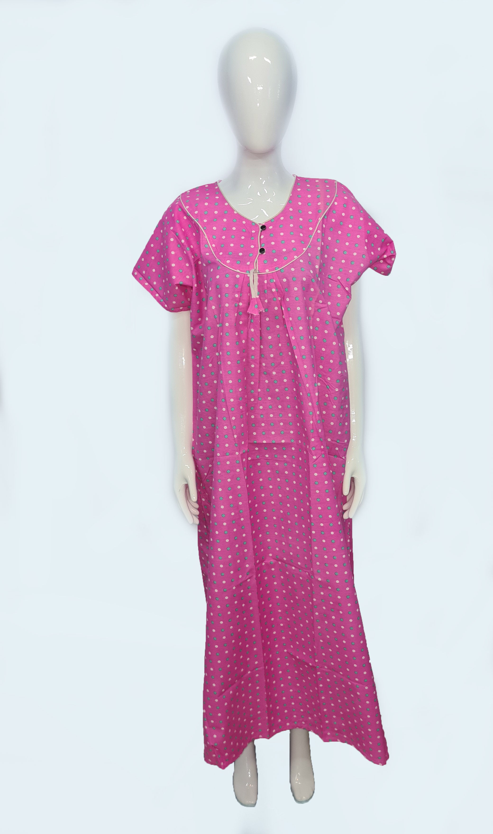 Lichi Cool Cool Printed Cotton Night Gown