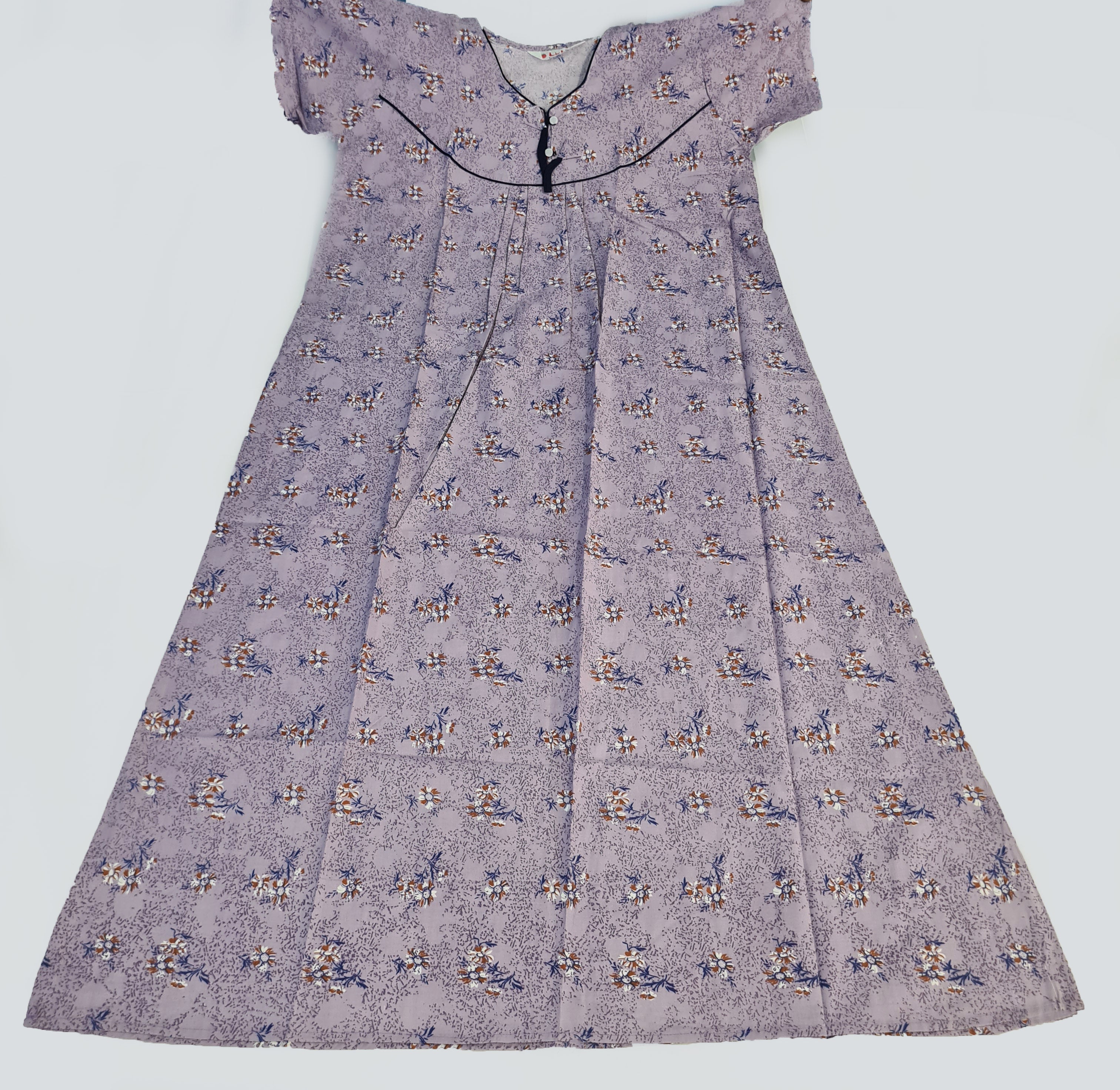 Lichi Cool Cool Printed Cotton Night Gown