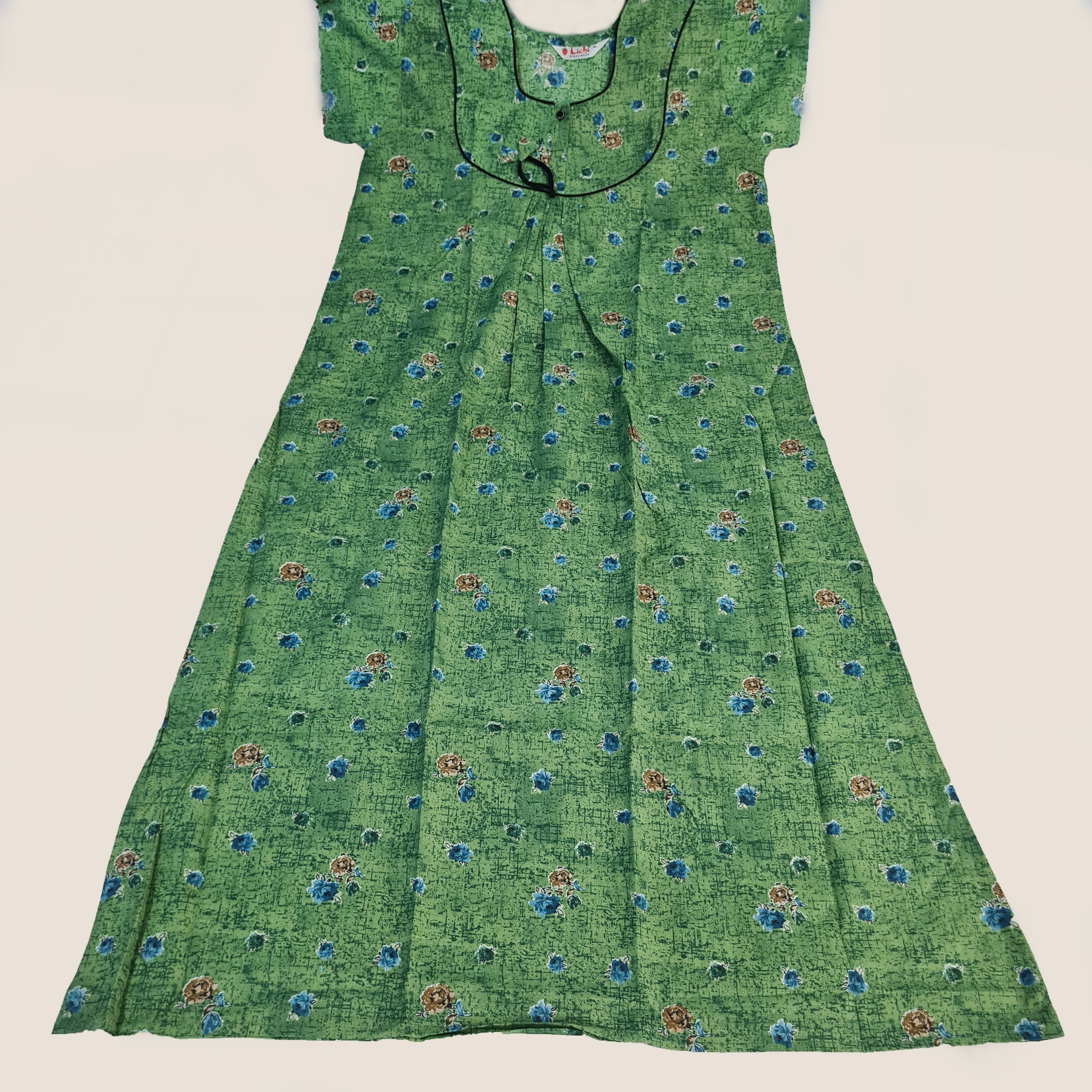 Lichi Cool Cool Printed Cotton Night Gown