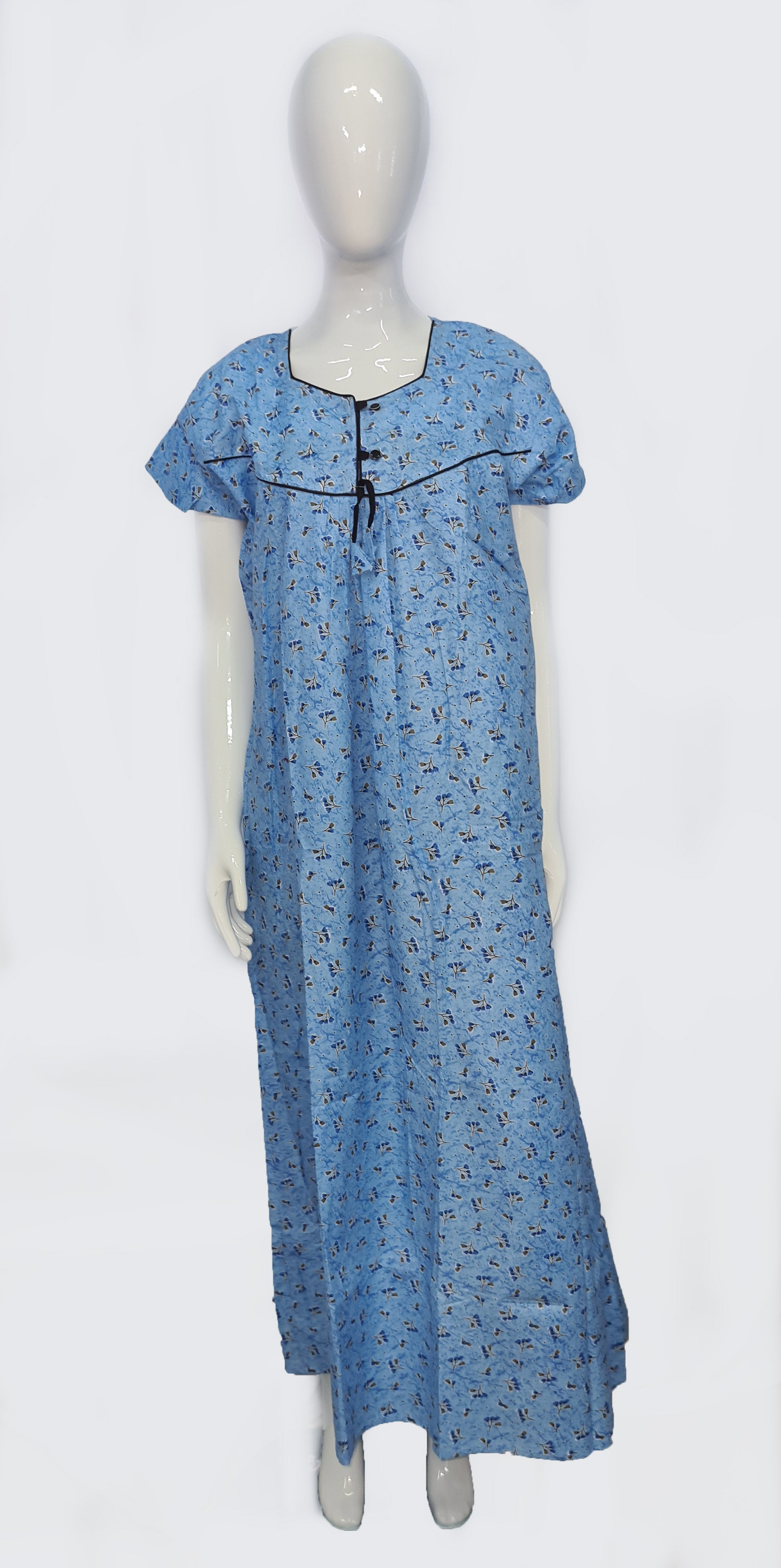 Lichi Cool Cool Printed Cotton Night Gown