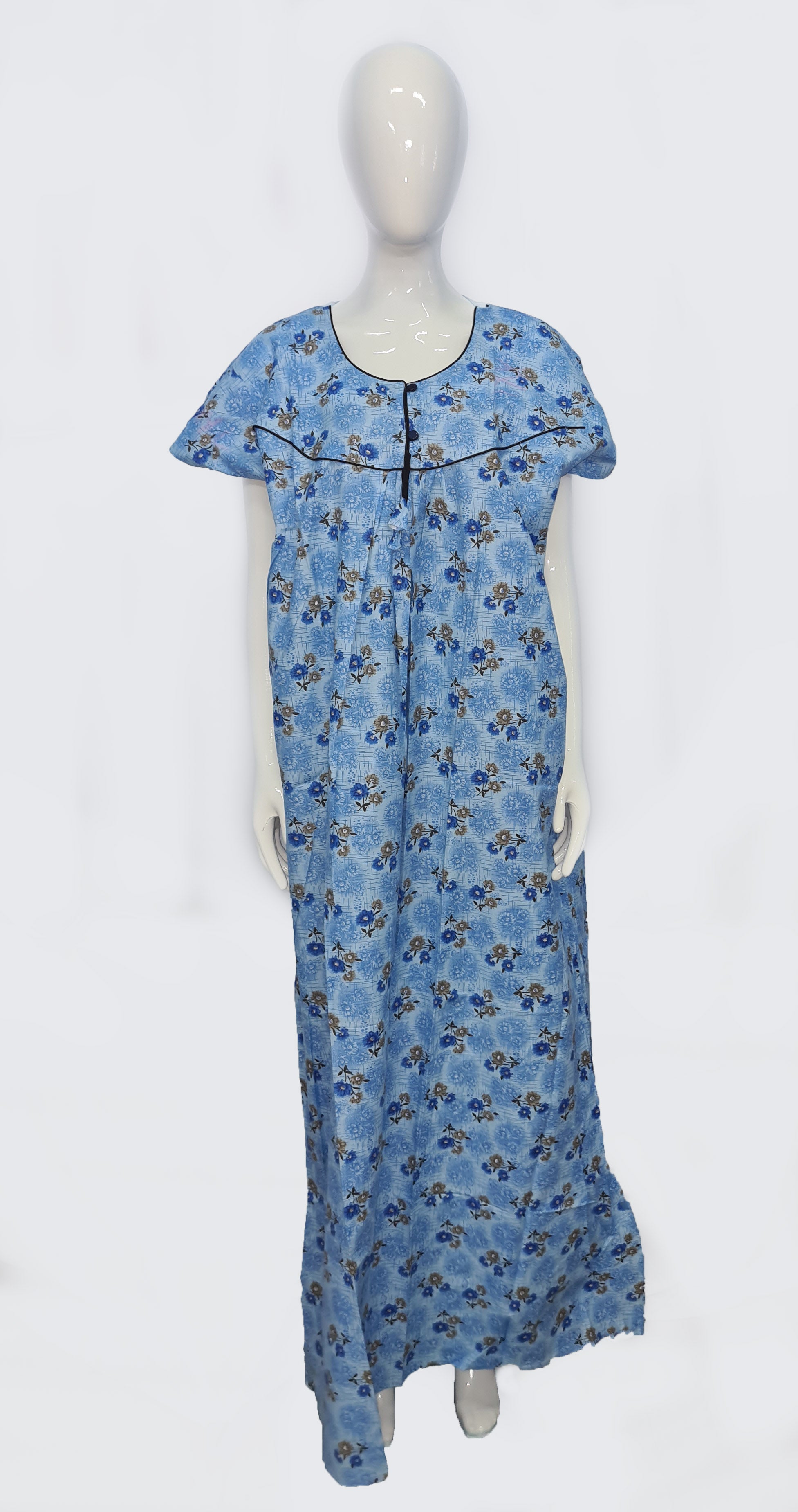 Lichi Cool Cool Printed Cotton Night Gown