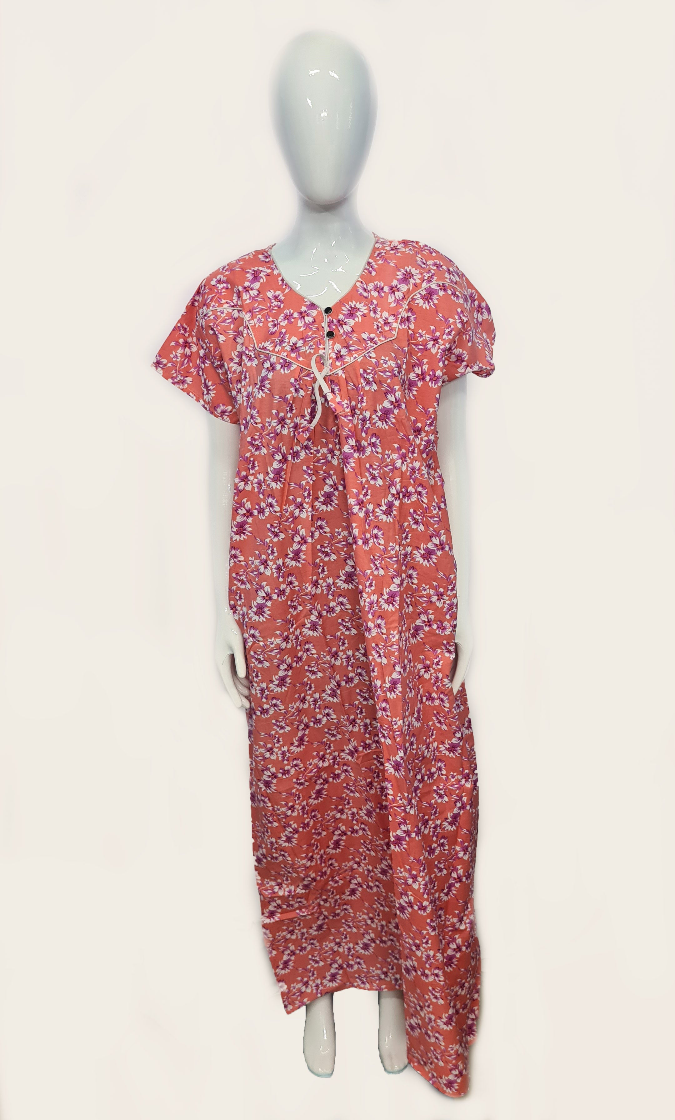Lichi Cool Cool Printed Cotton Night Gown