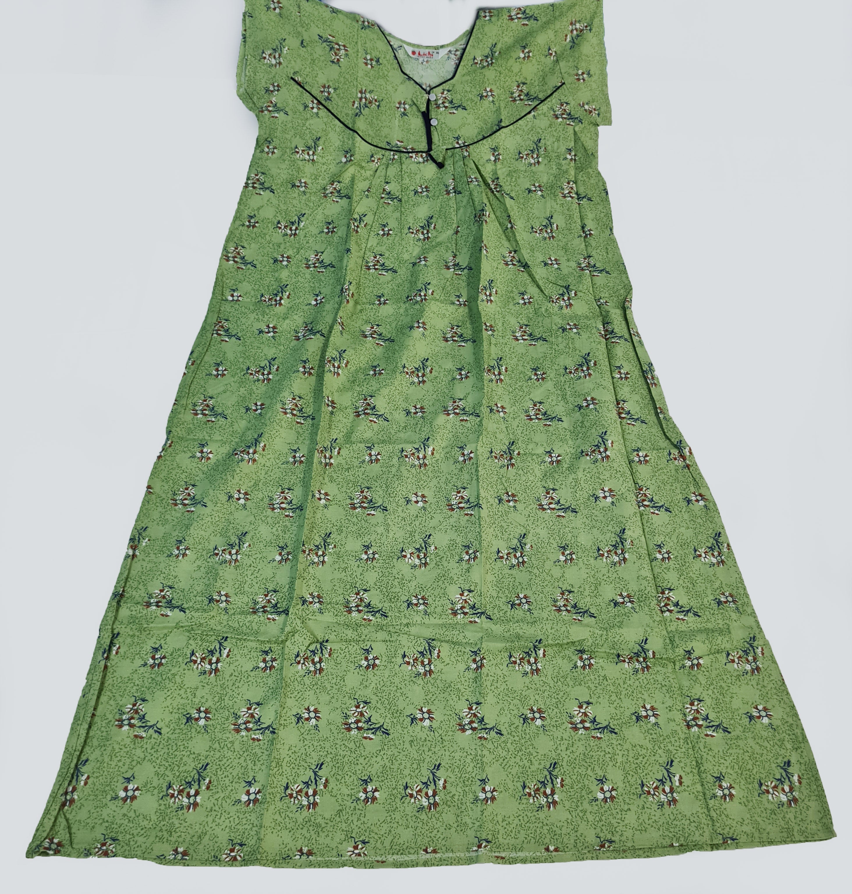 Lichi Cool Cool Printed Cotton Night Gown