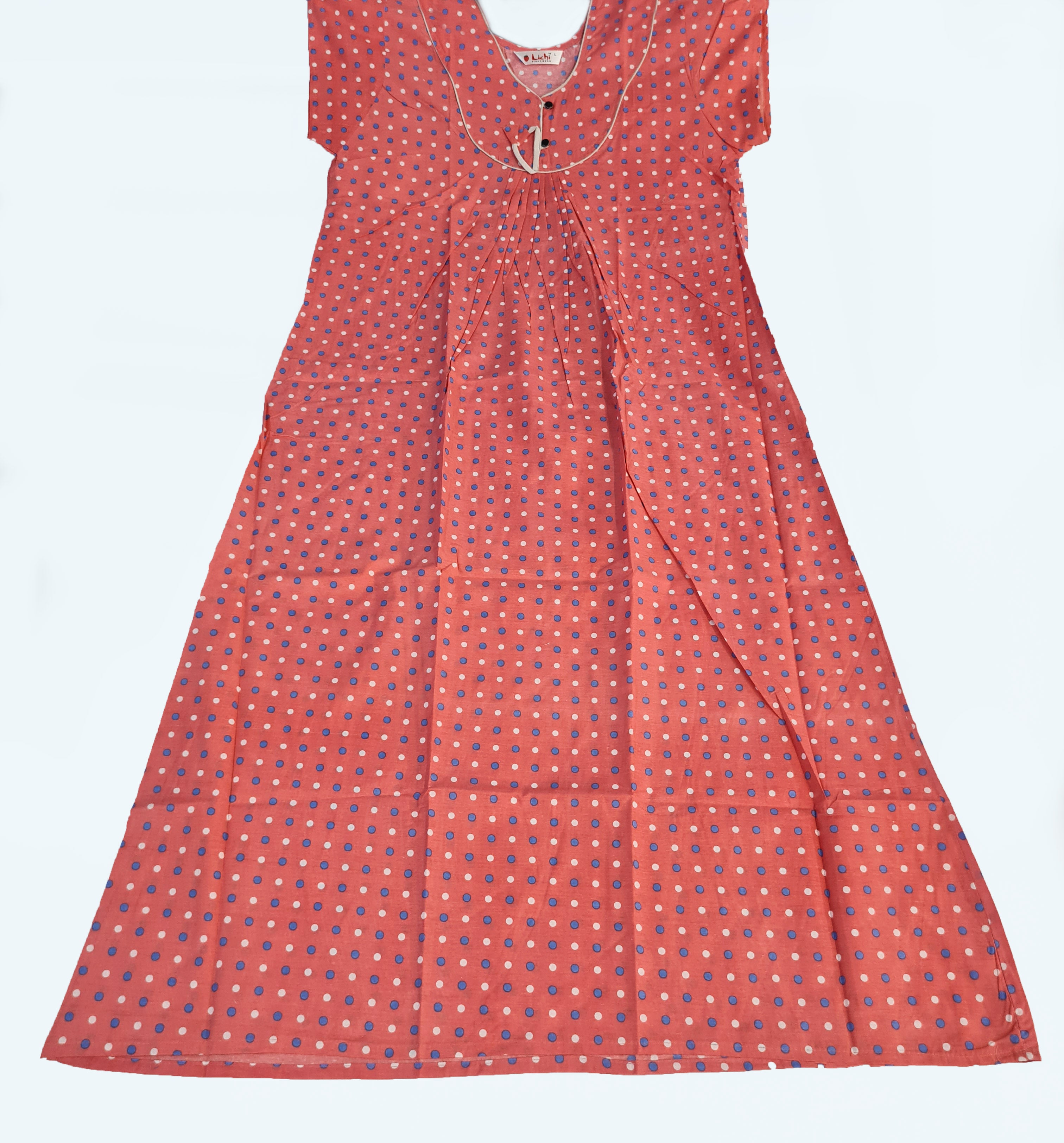 Lichi Cool Cool Printed Cotton Night Gown