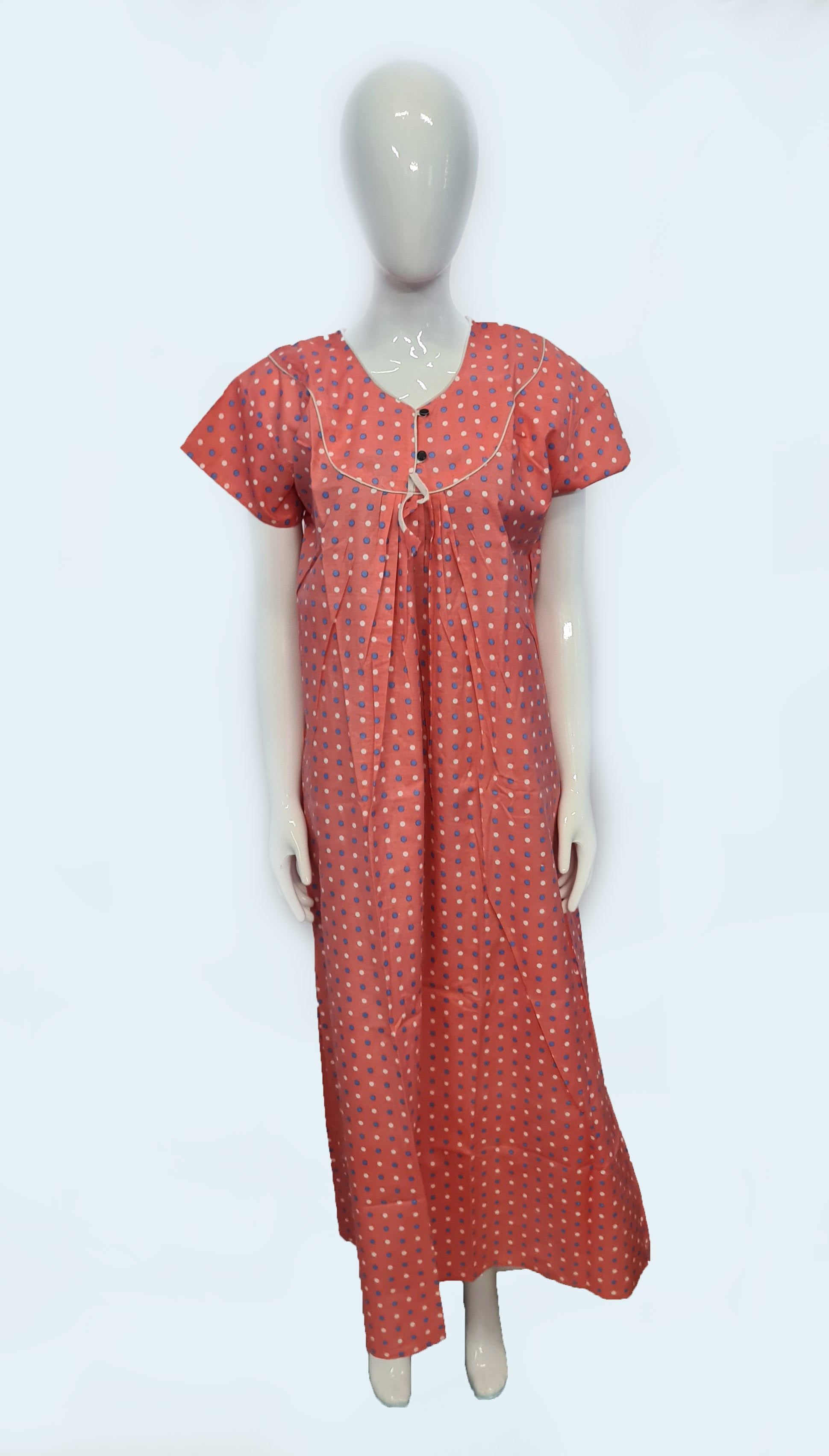 Lichi Cool Cool Printed Cotton Night Gown
