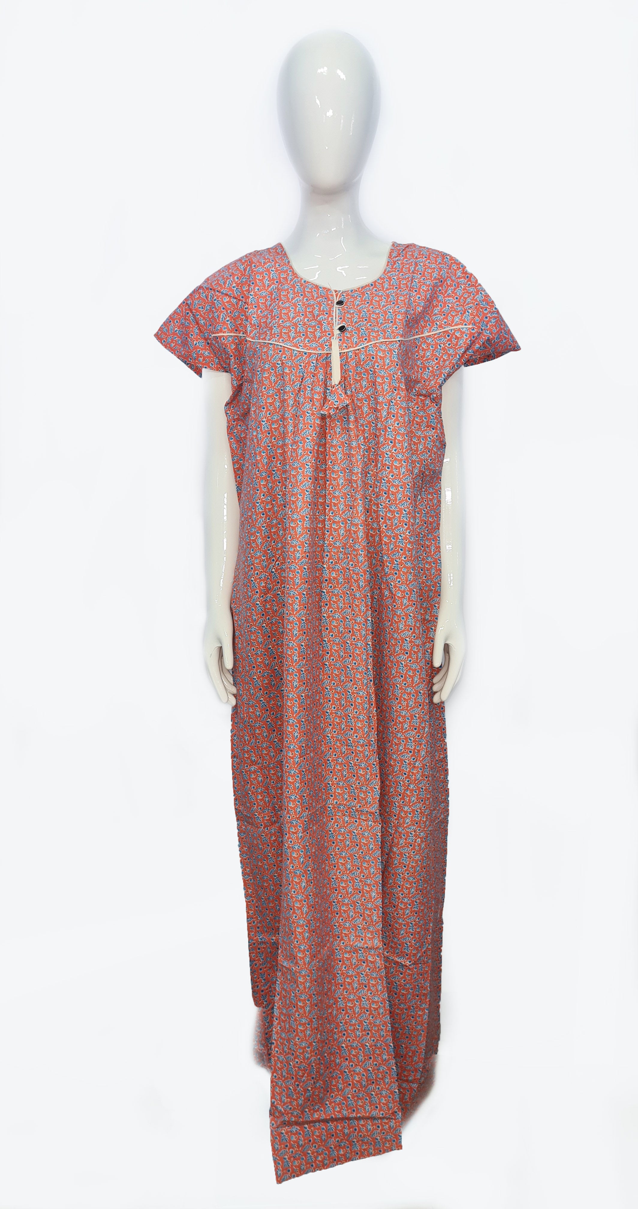 Lichi Cool Cool Printed Cotton Night Gown