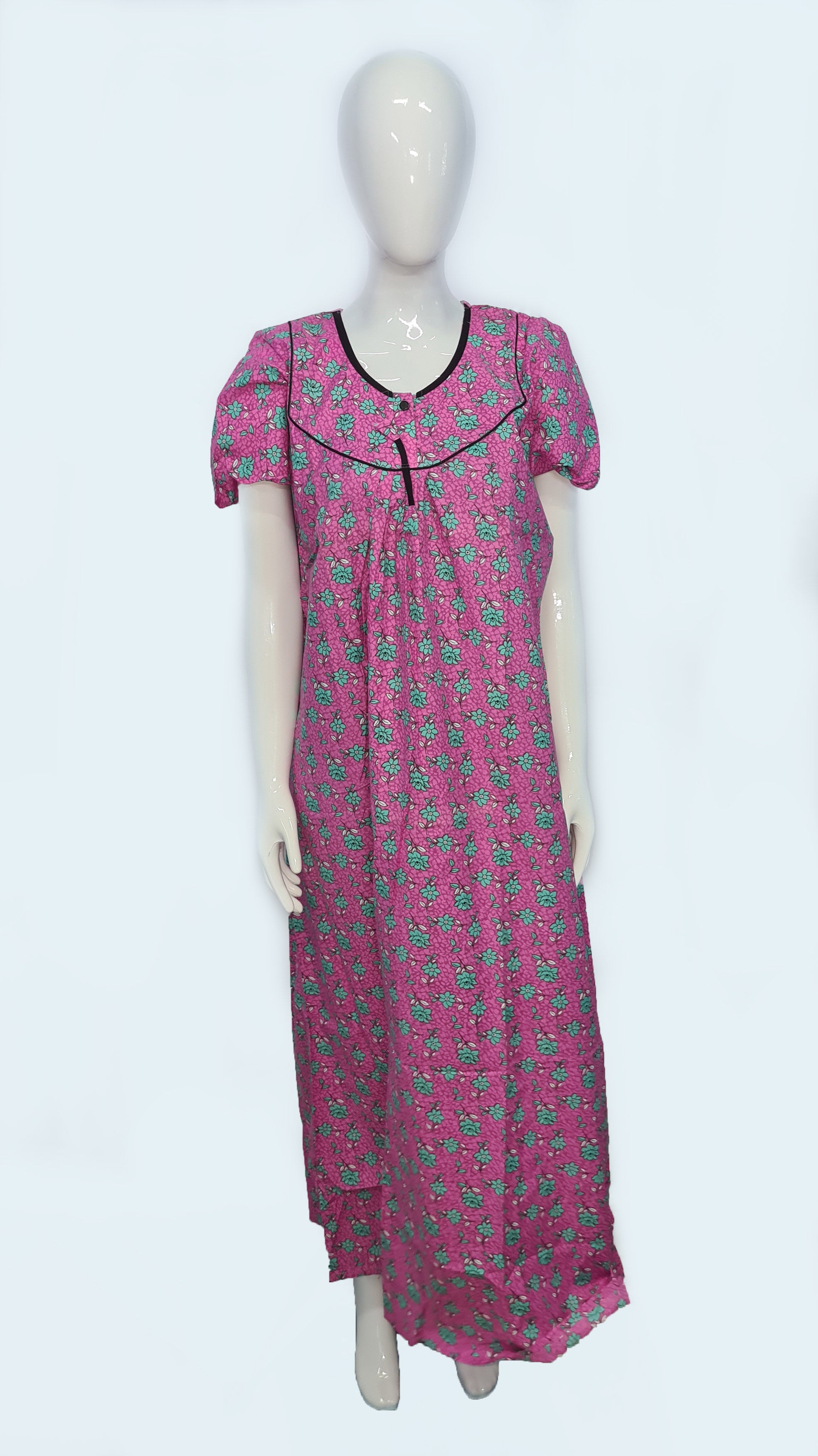 Lichi Cool Cool Printed Cotton Night Gown