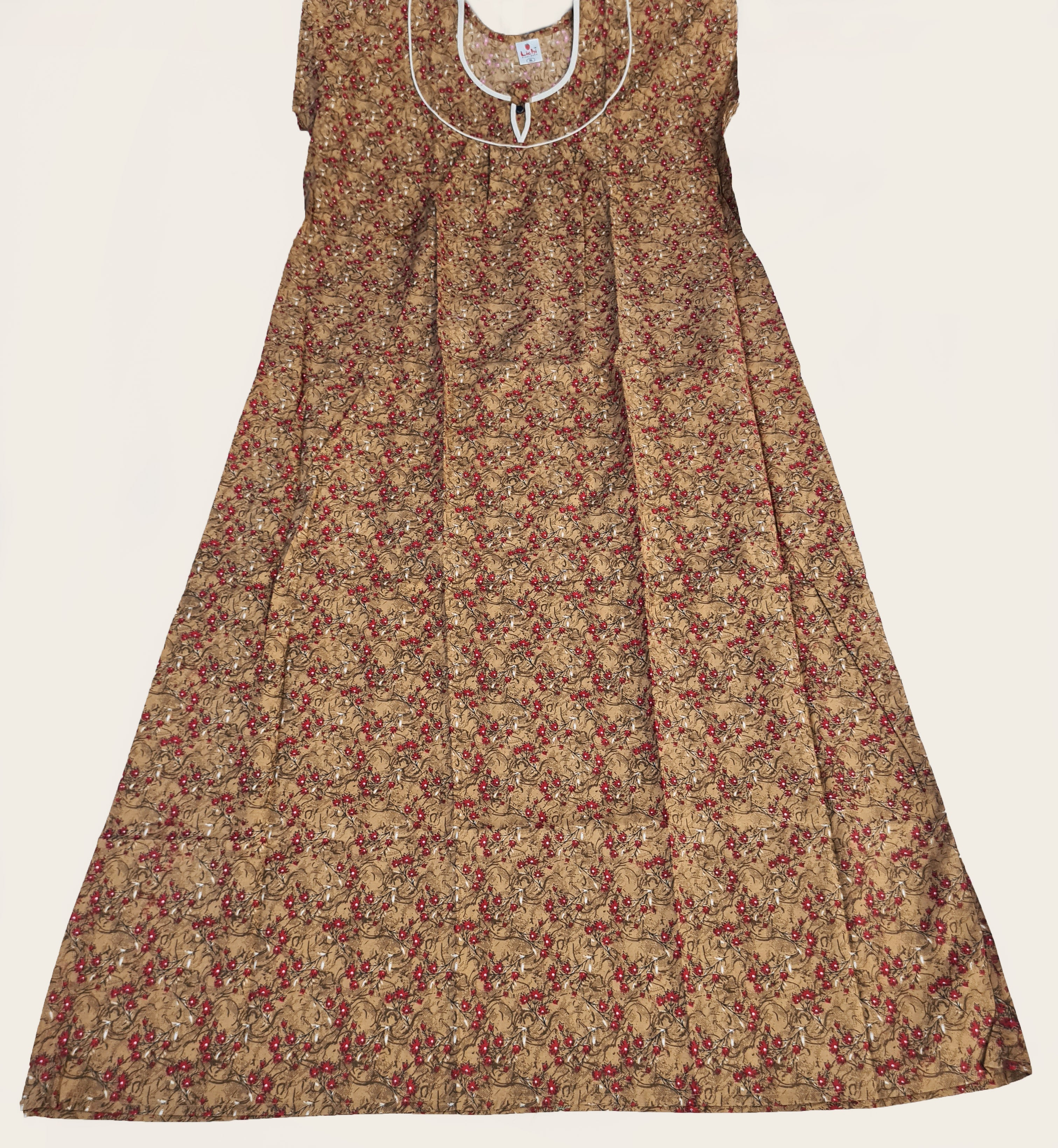 Lichi Cool Cool Printed Cotton Night Gown