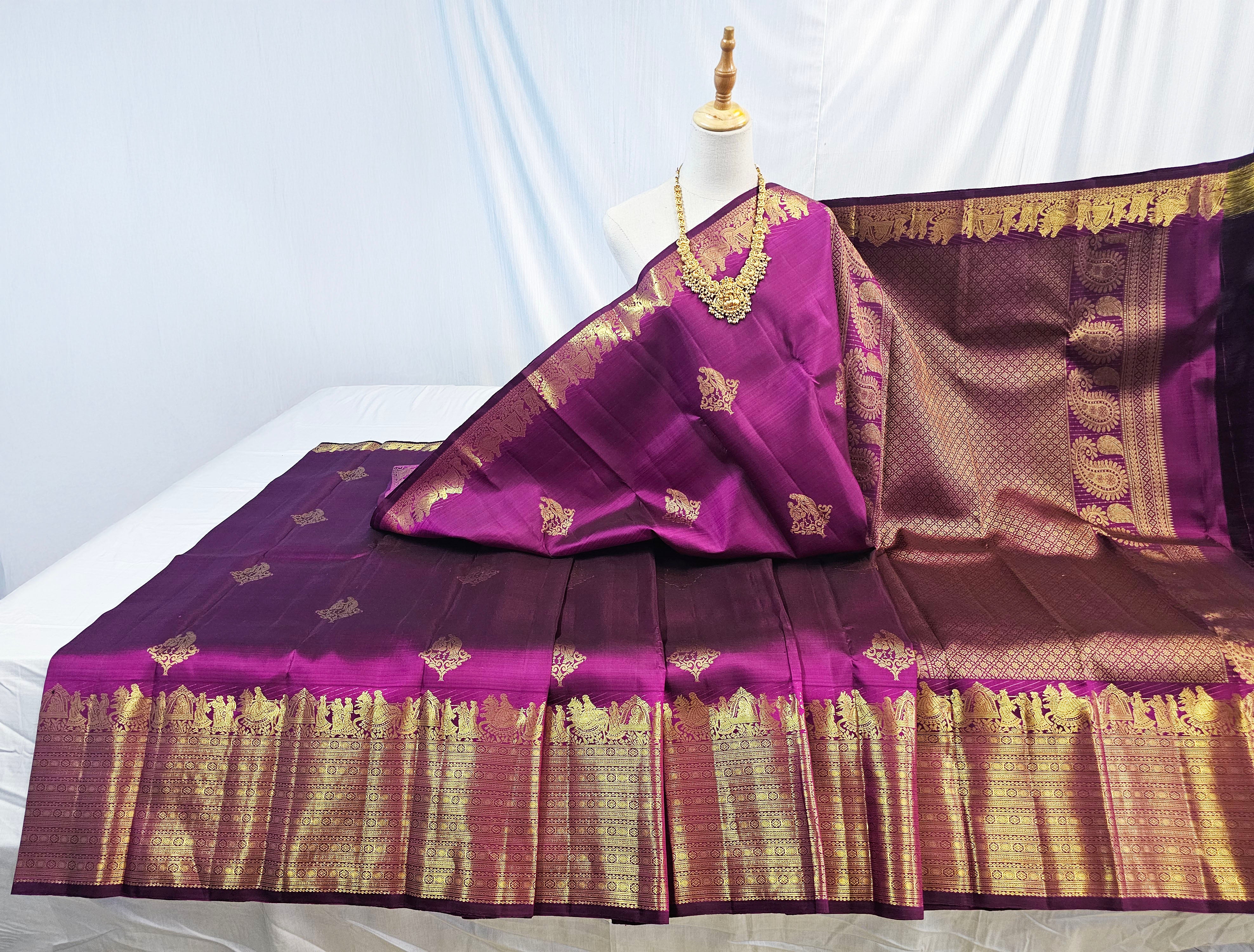 Kanchipuram Pure Silk Saree