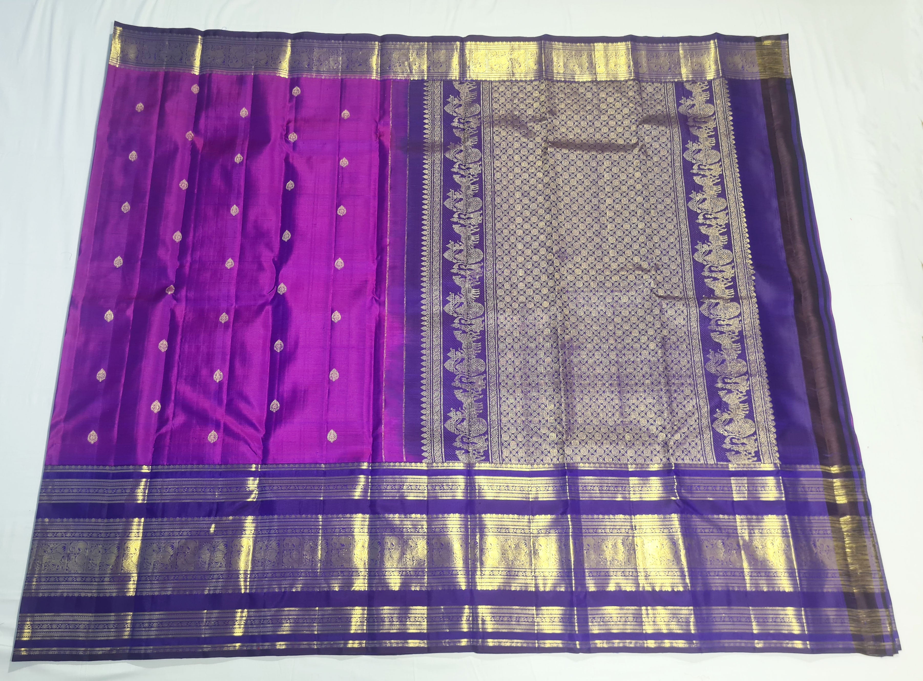 Kanchipuram Pure Silk Saree