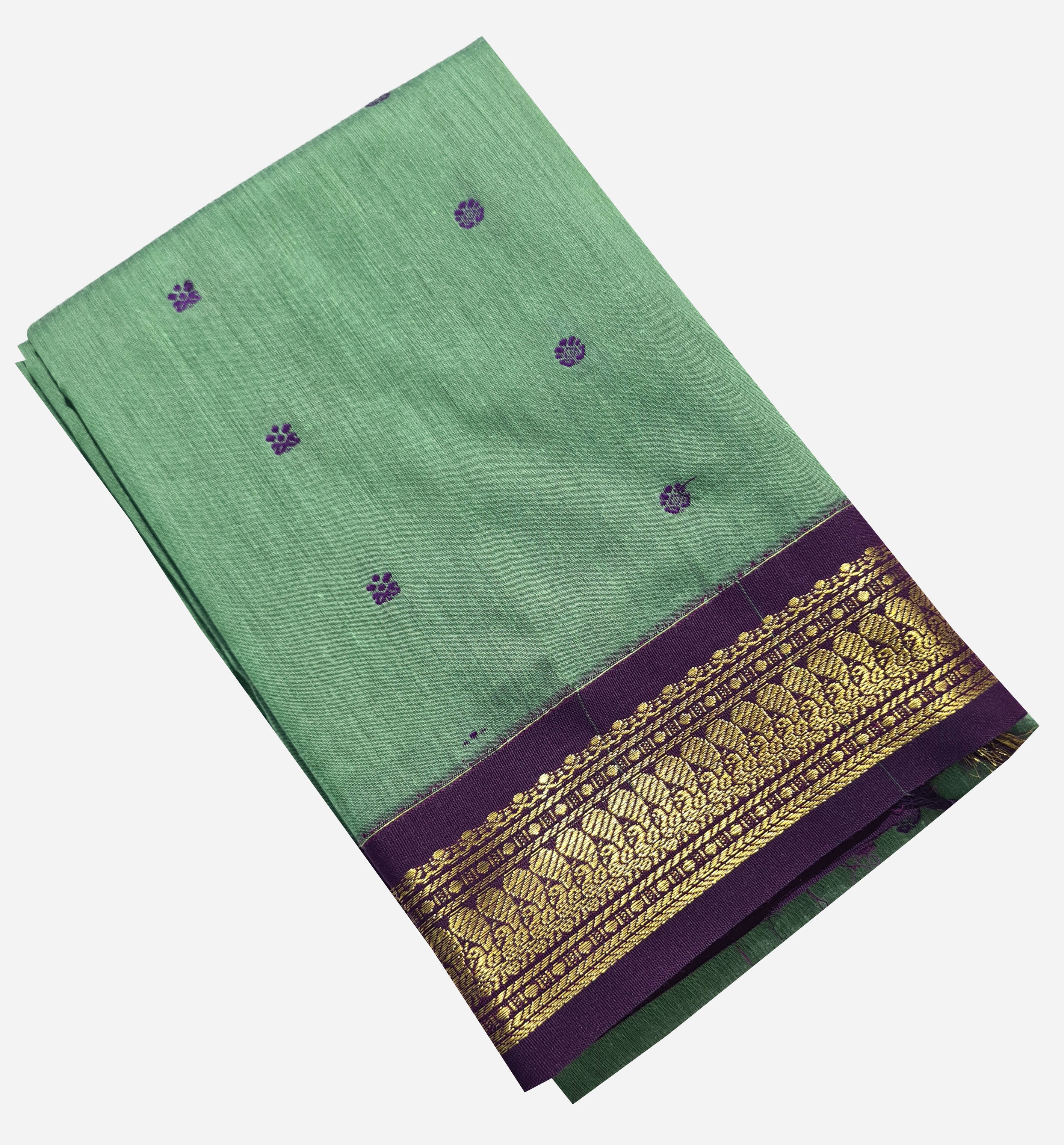 Vairaoosi Agarlic Cotton Silk Sarees