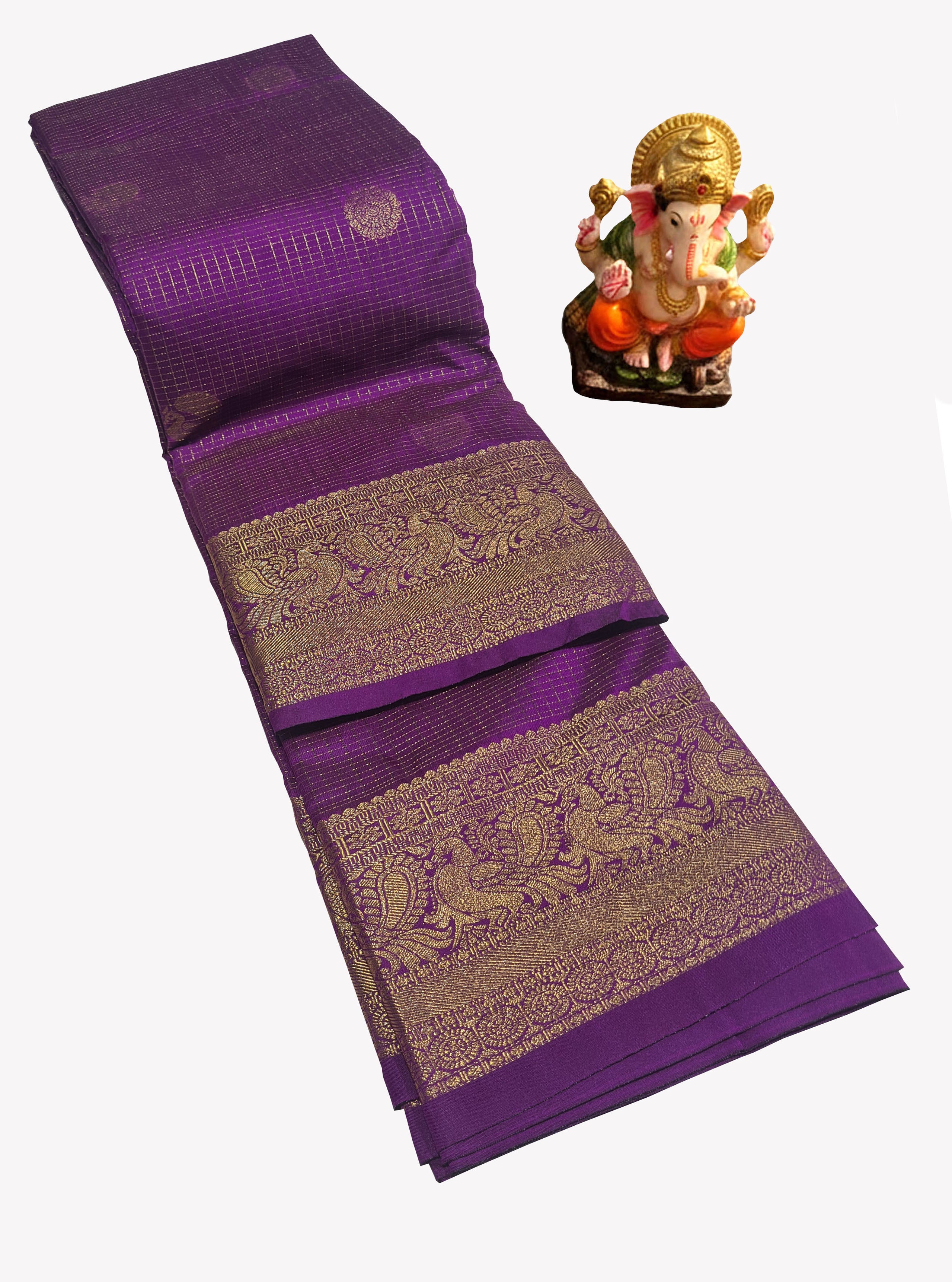 Vairaoosi Annam check Sarees