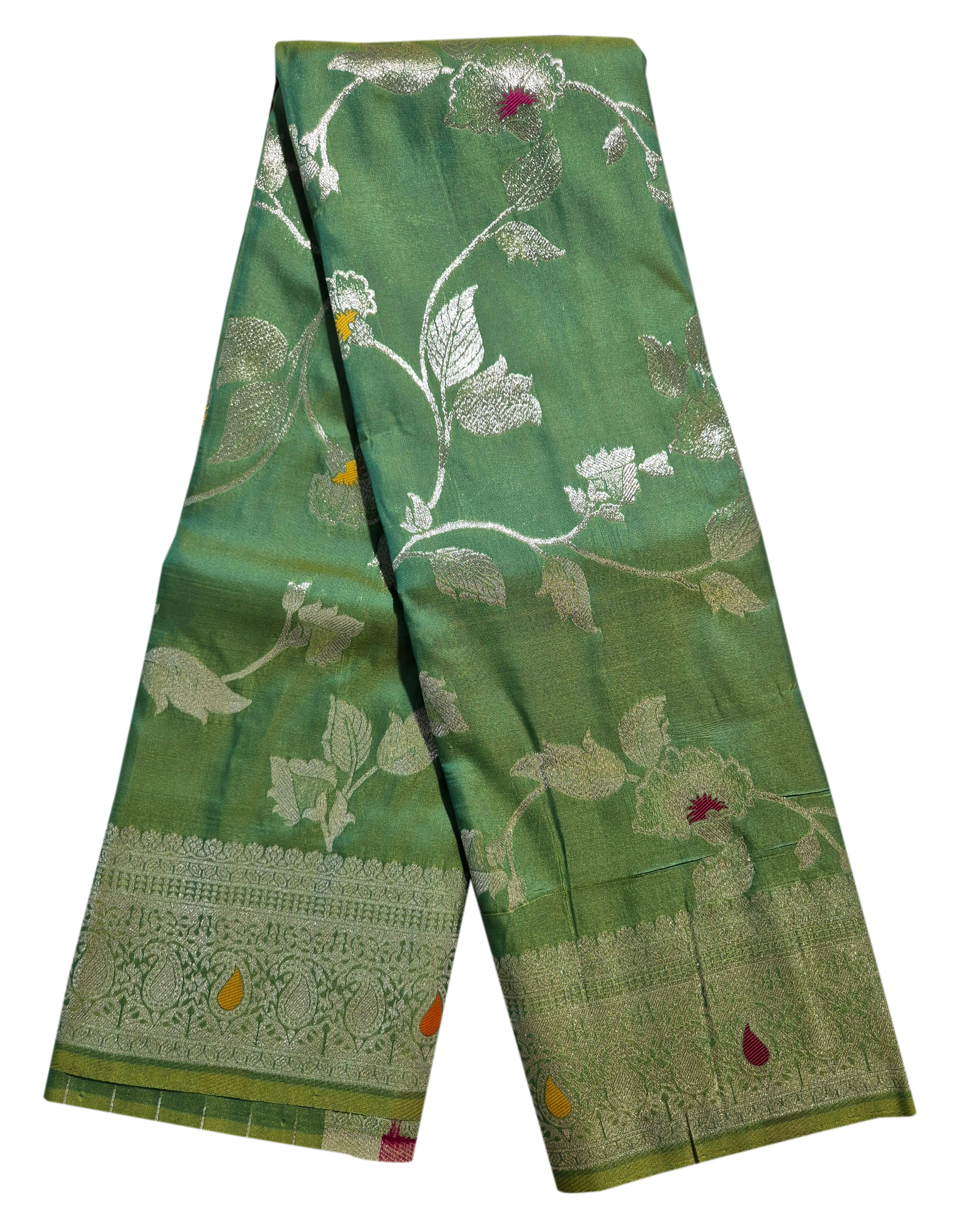 Banarasi semisilk Sarees