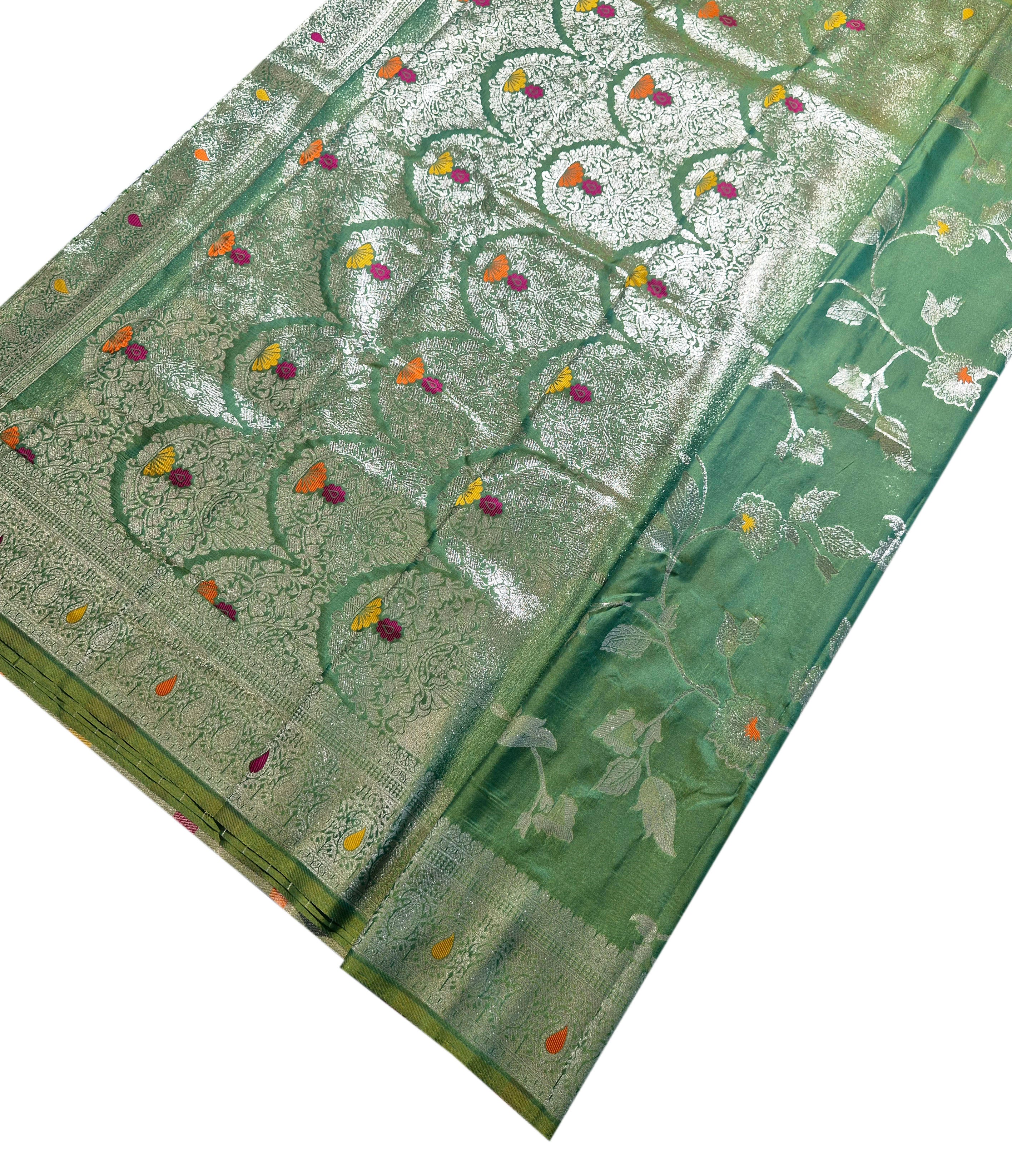 Banarasi semisilk Sarees