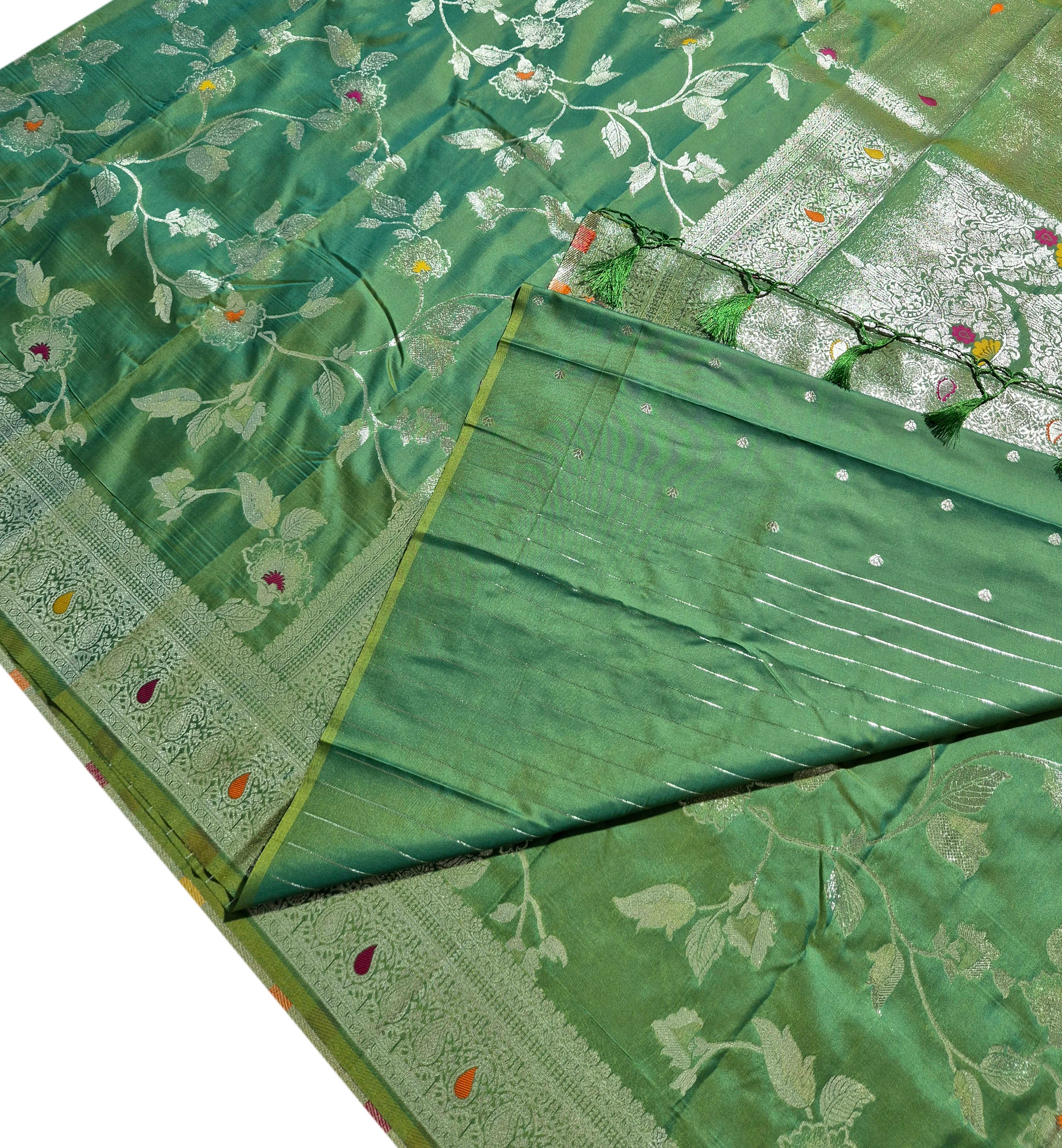 Banarasi semisilk Sarees