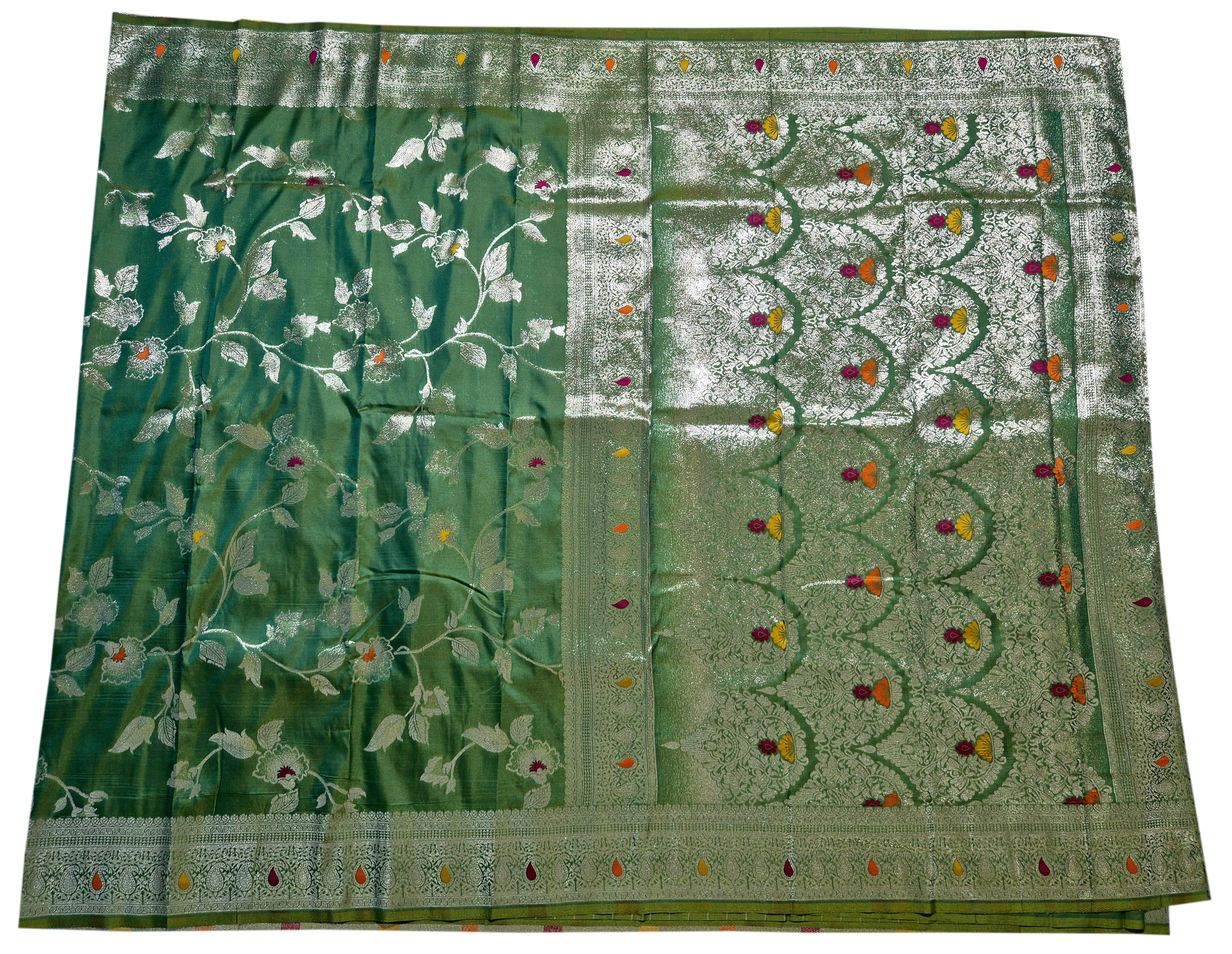 Banarasi semisilk Sarees