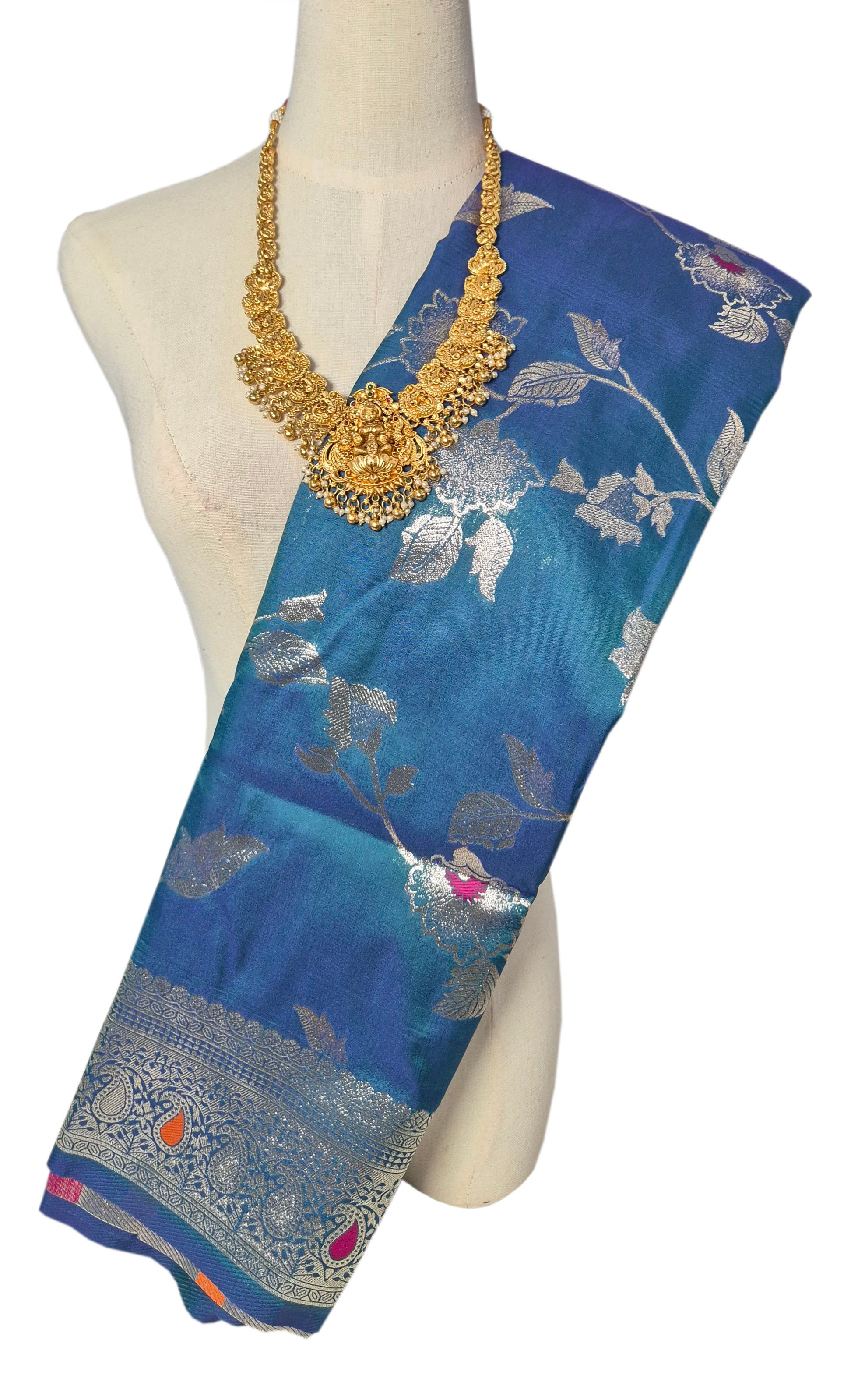 Banarasi semisilk Sarees