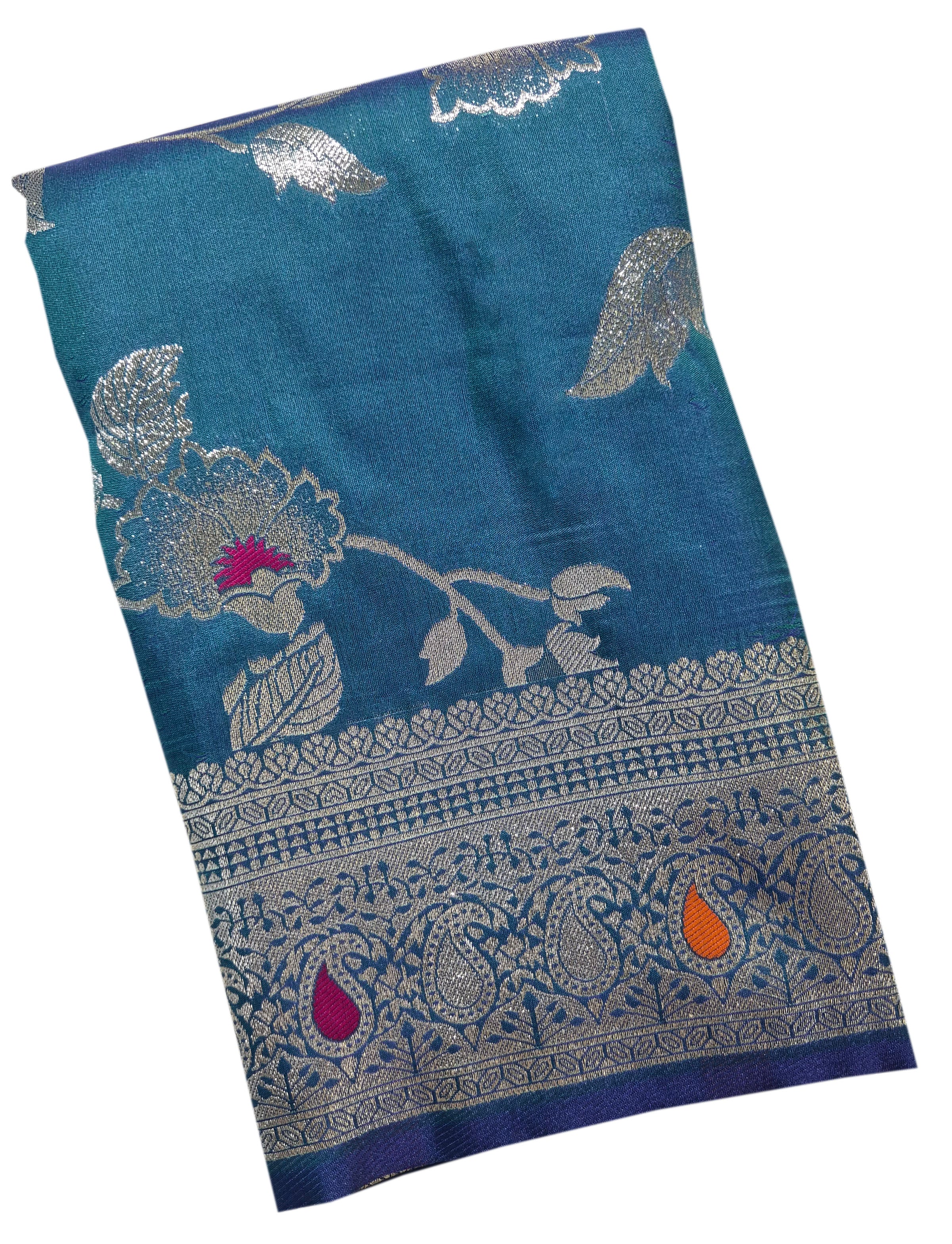 Banarasi semisilk Sarees