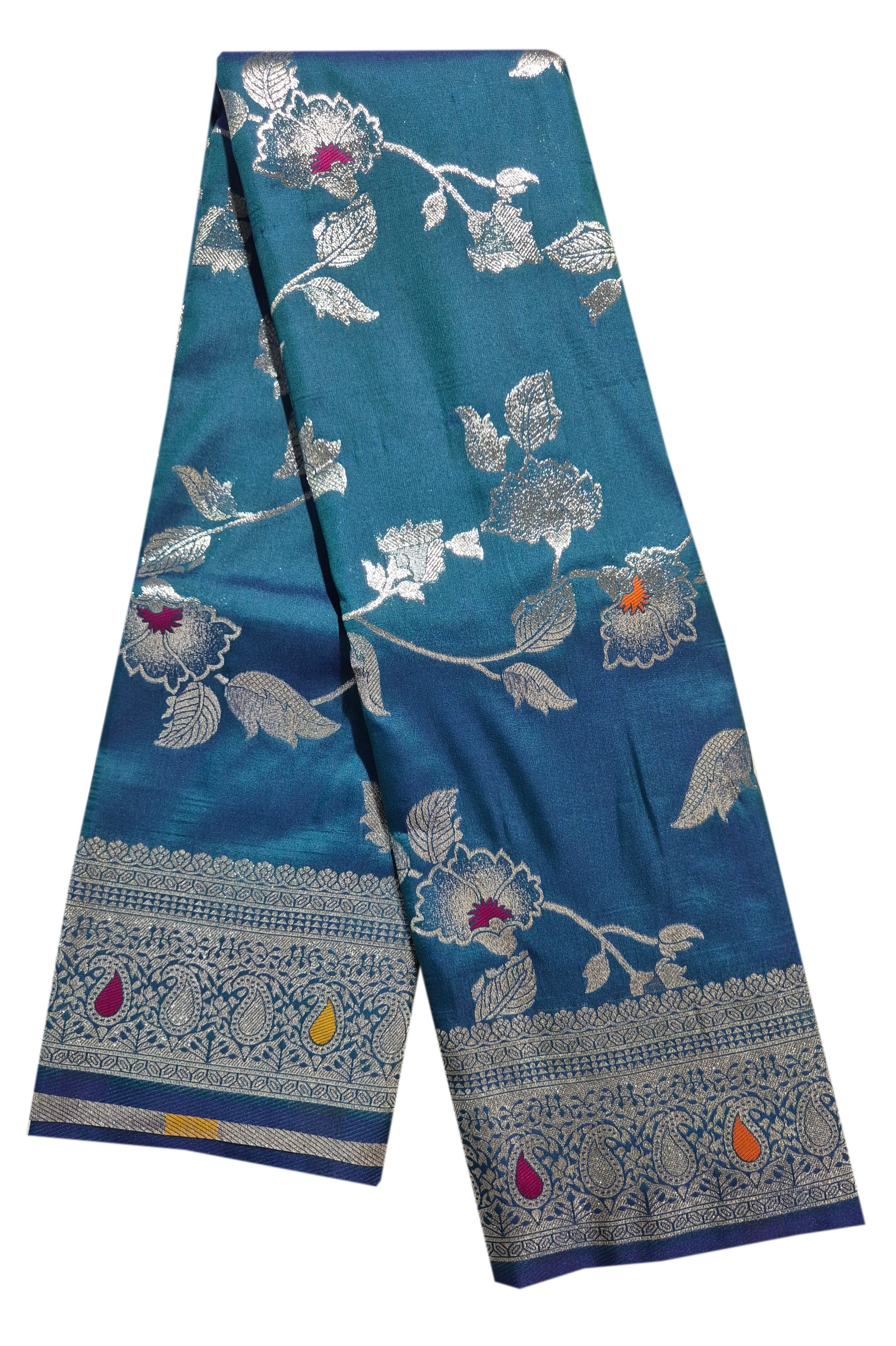 Banarasi semisilk Sarees