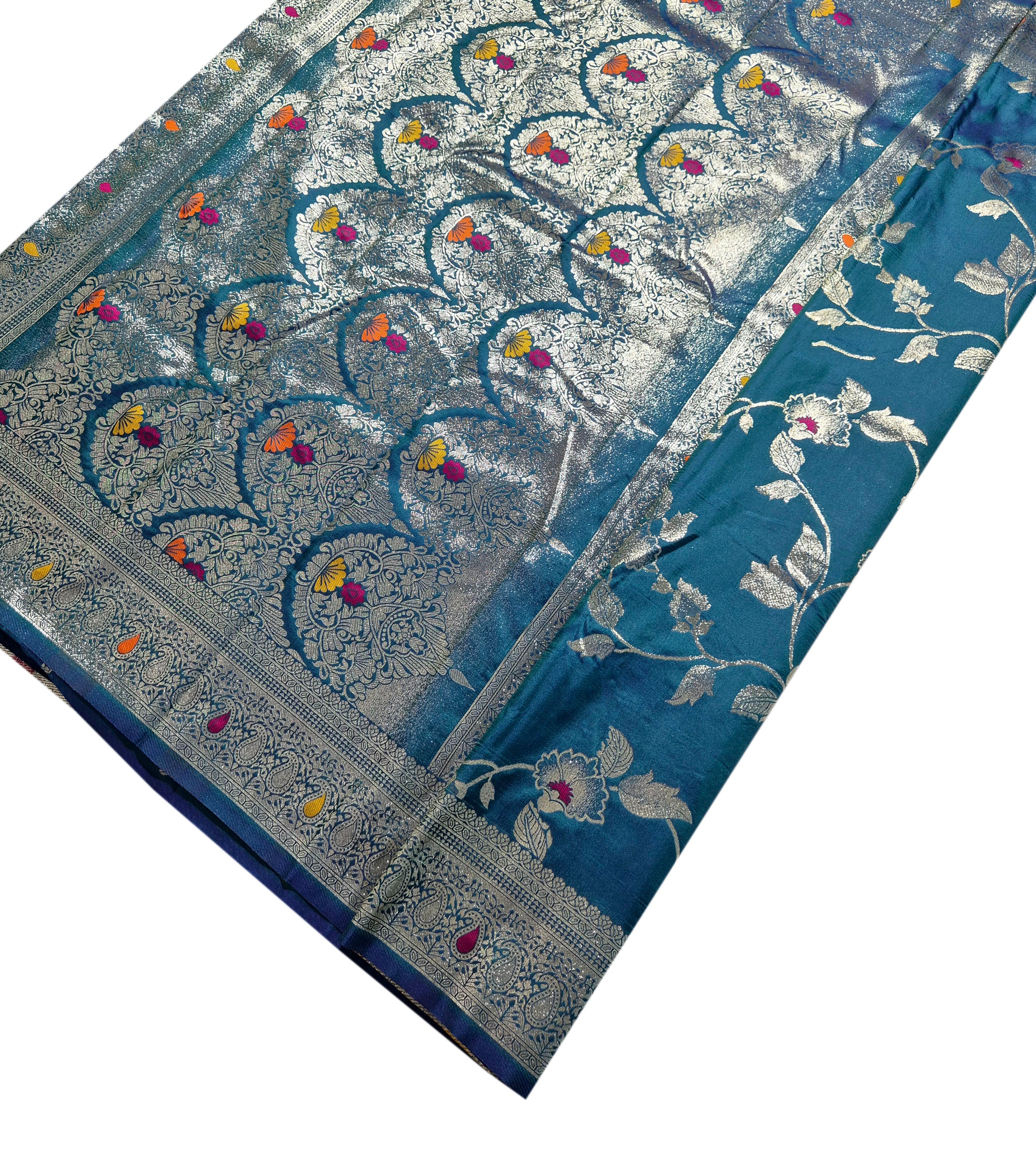 Banarasi semisilk Sarees