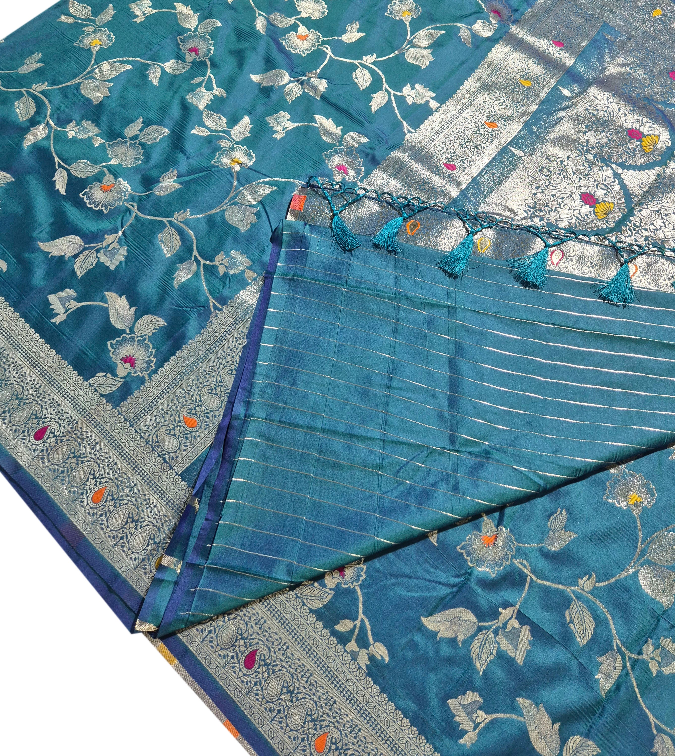 Banarasi semisilk Sarees