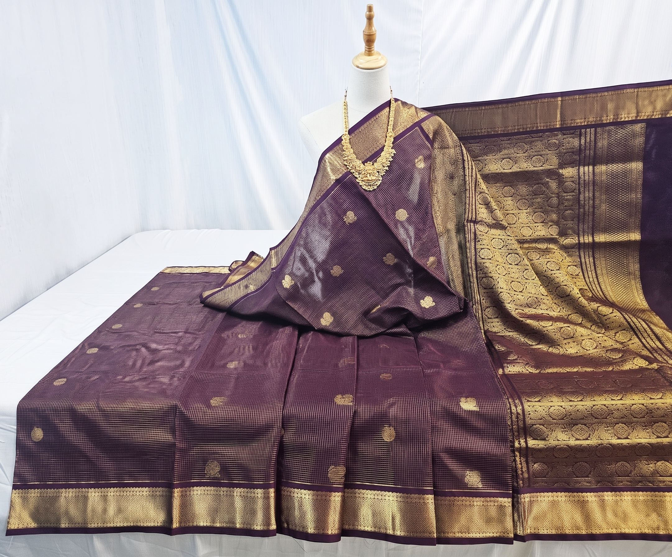 Kanchipuram Pure Silk Cotton Saree