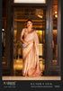 Rajbeer Presents Klaura Silk Amazing Tessar Silk Copper Zari Handloom Weaving Sarees