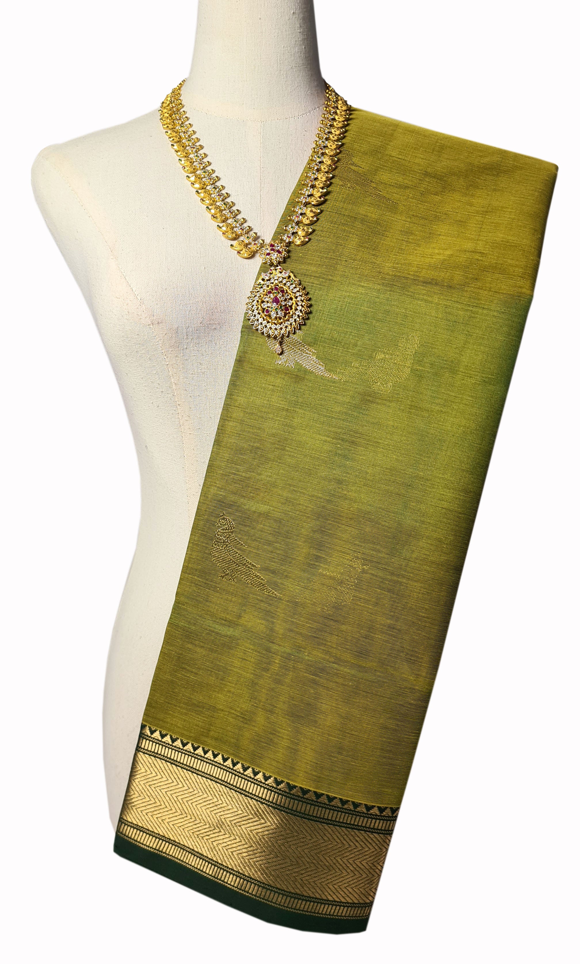 Kanchipuram Pure Silk Cotton Saree