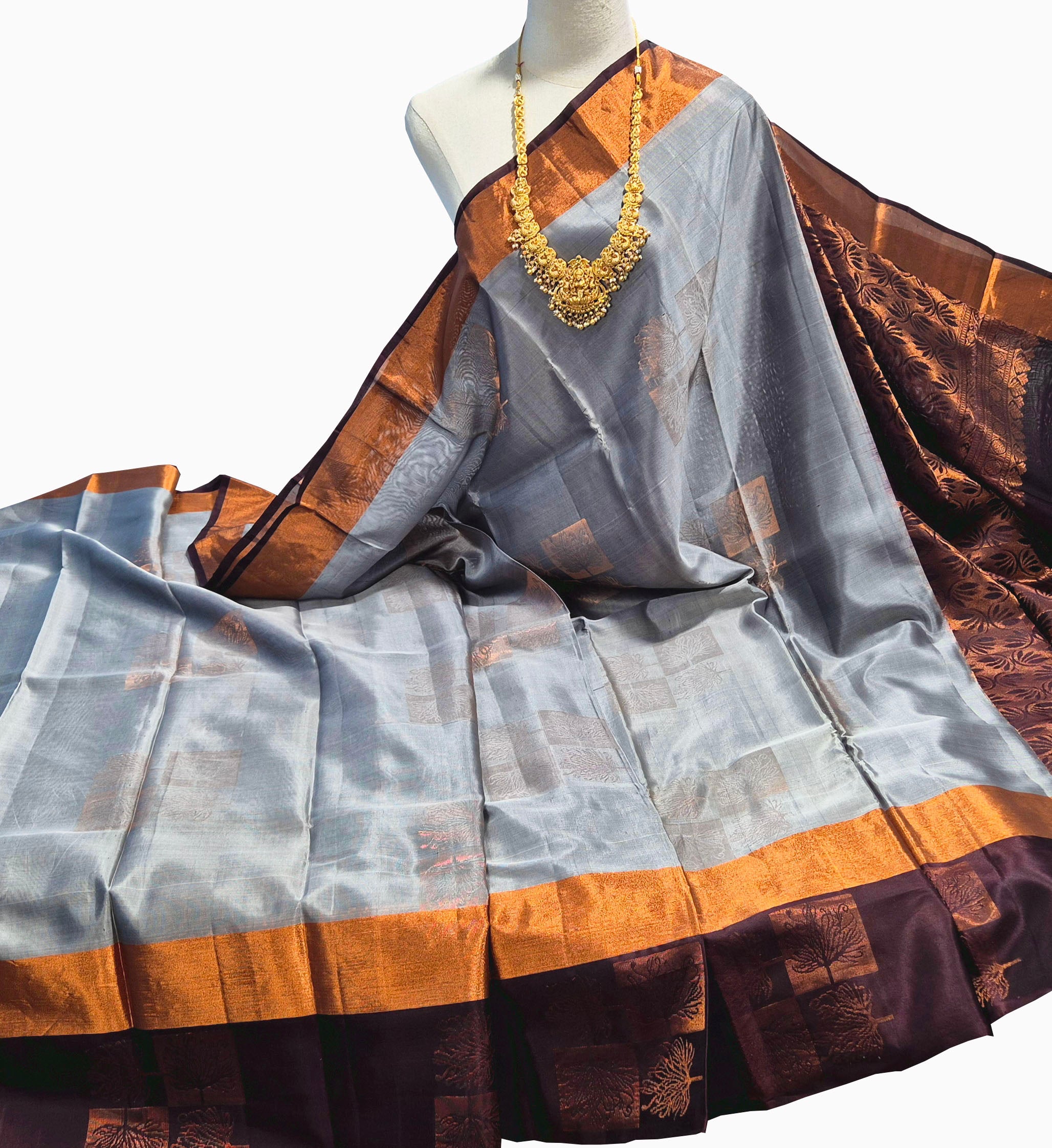 Kanchipuram Pure Soft Silk Saree