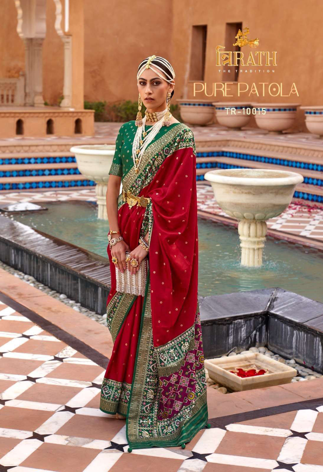 Pure Patola VOL-1 by Rewaa Series Designer Sigma Work Silk Sarees