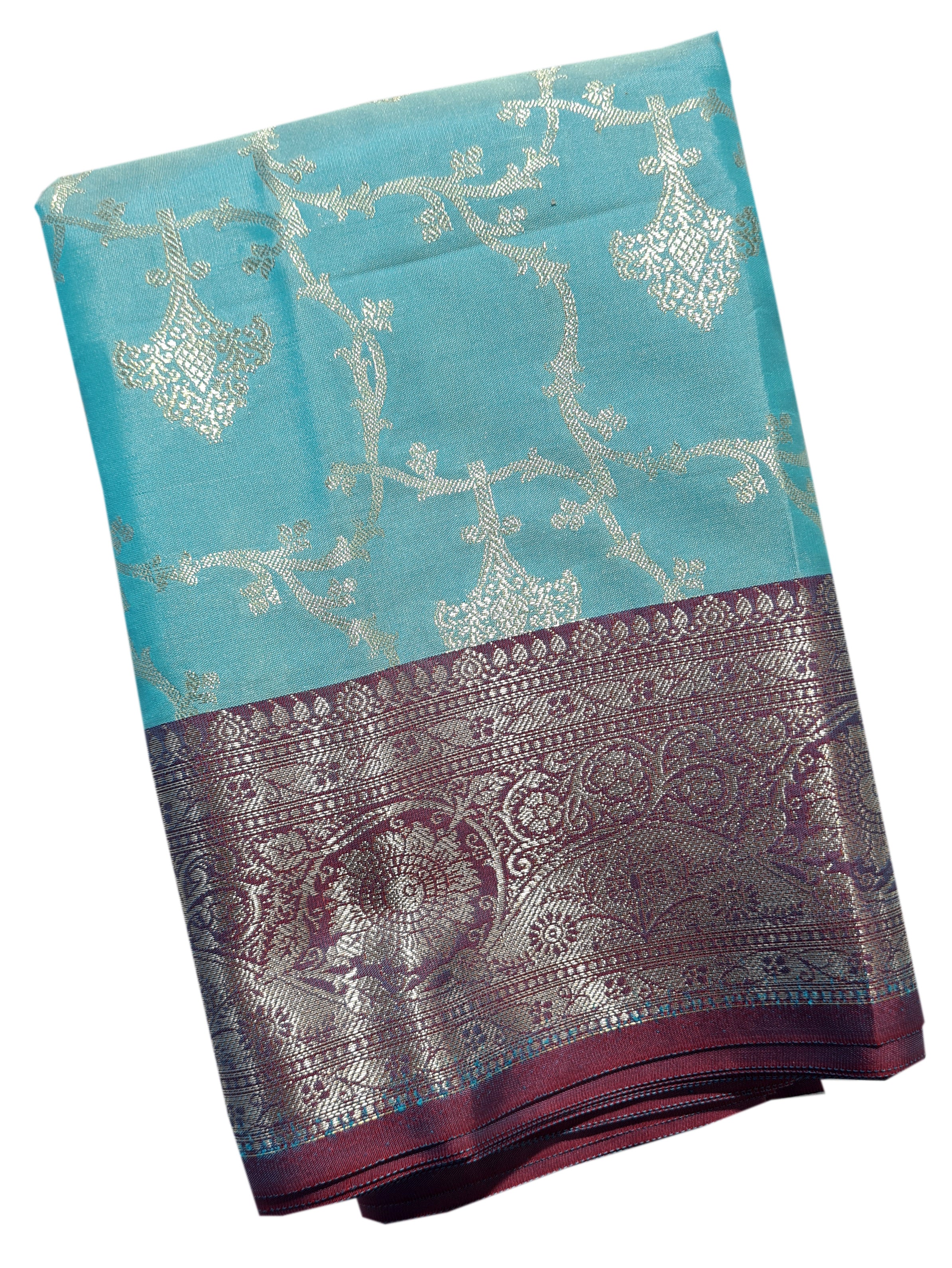 Banarasi Katan Jaal Silk Sarees